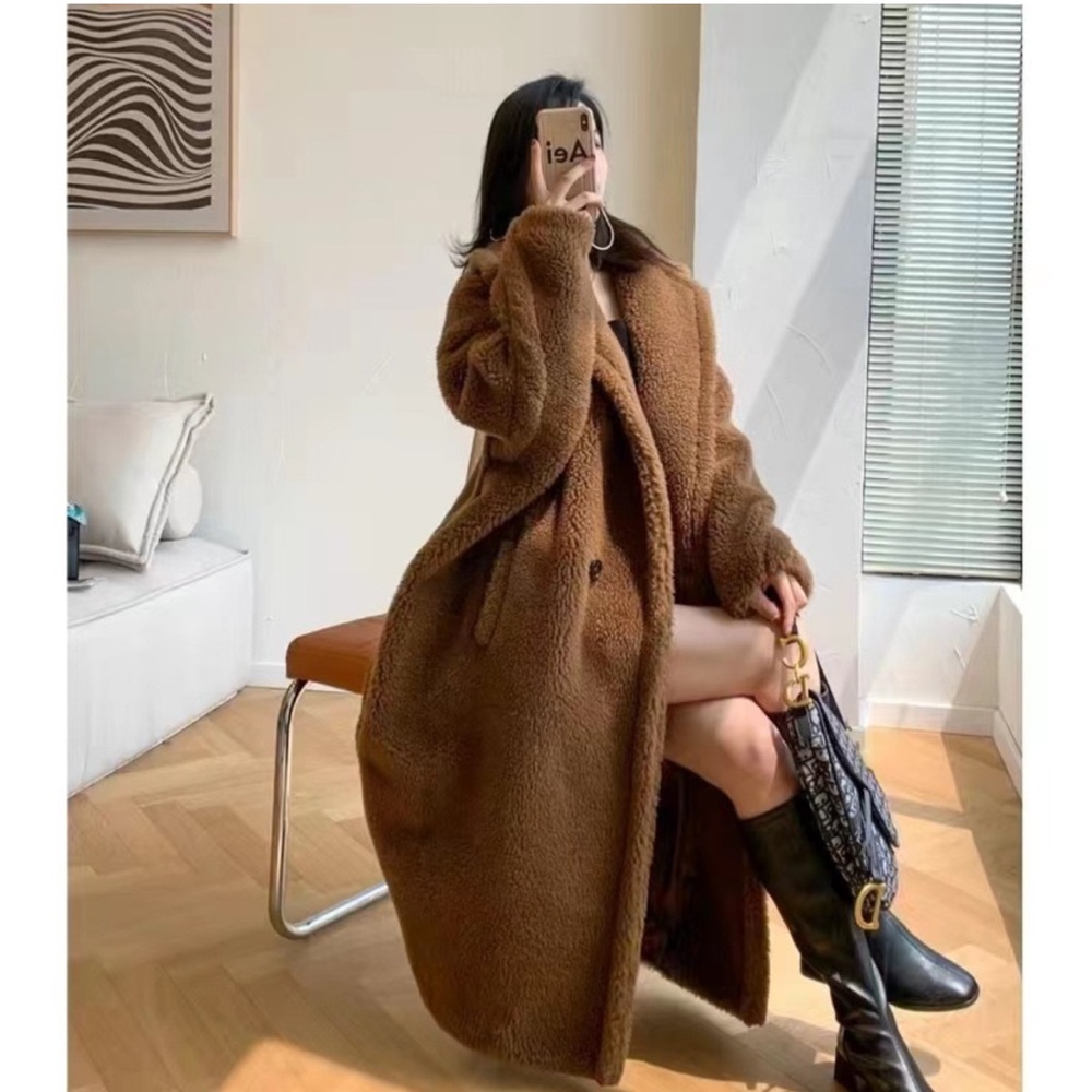 Last 1❗️🧸100% Wool Teddy Coat